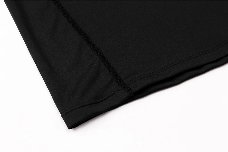 Acefancy Black Cop Top Compression Short Leeve T Shirt Sport for Men Gym Shorts Stretchy Tops 71605 Male Sportwear Gym Clothes