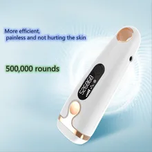 Лазерный депилятор IPL эпилятор перманентное удаление волос 500000 вспышка Сенсорное тело ног бикини триммер Фотоэпилятор для женщин Сливочная кожа