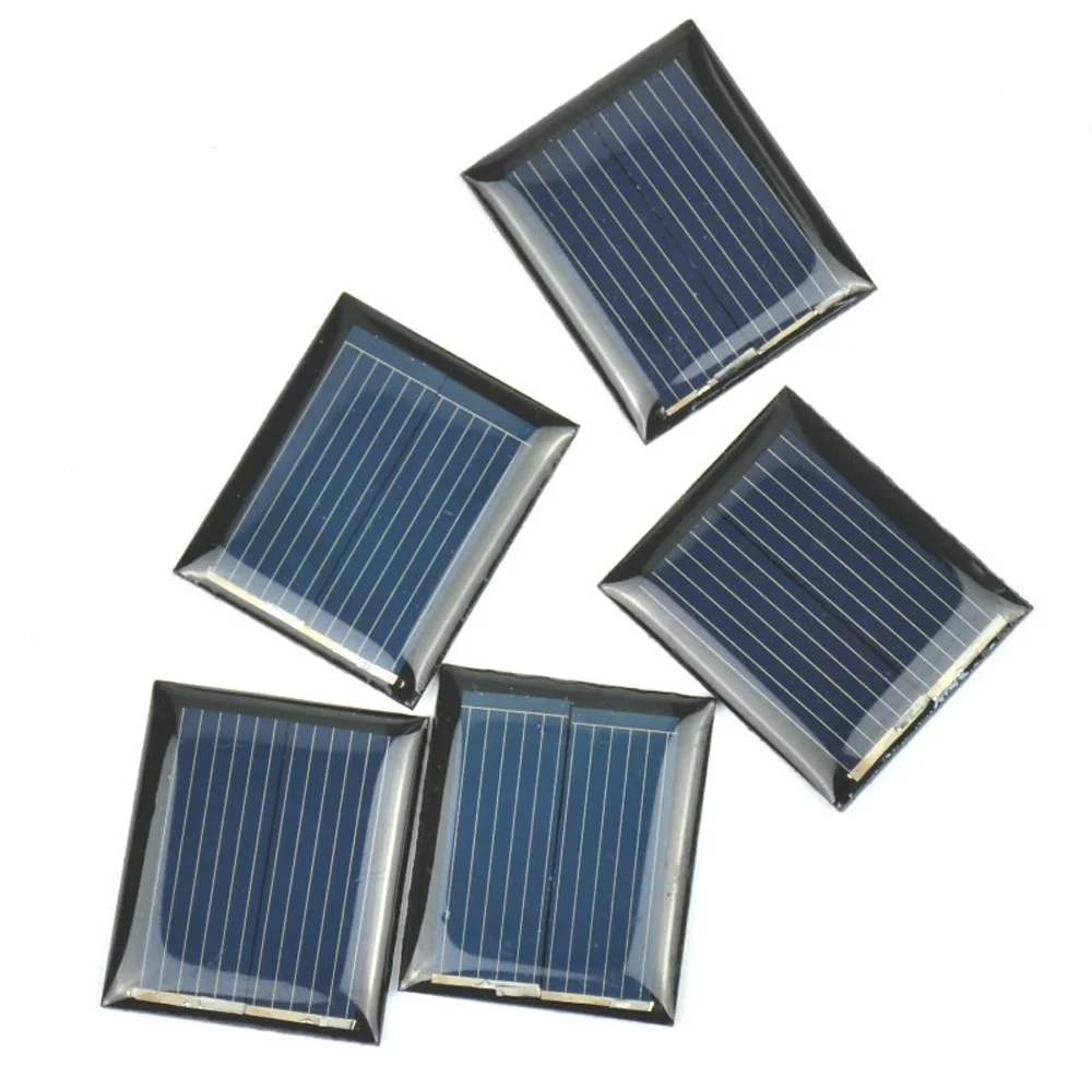 Allkang Мини панели солнечных батарей 1V 80mA 30*25 мм панели солнечных батарей для DIY батарея заряд энергии Модуль Мини Солнечная батарея игрушка