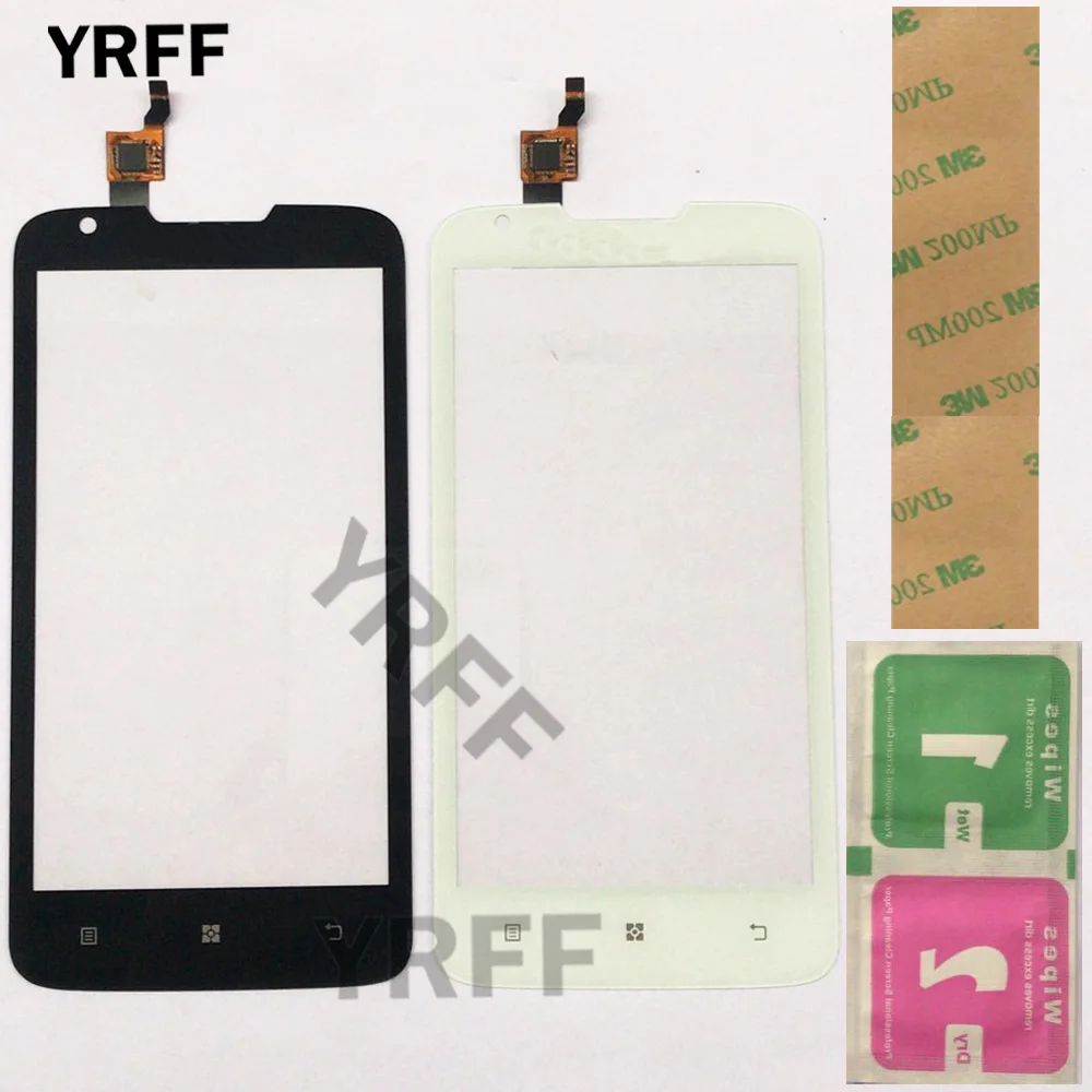 

5.0'' Mobile Touch Screen Touch Panel Glass Digitizer Front Outer Glass For Lenovo A680 A 680 Touch Screen Phone Repair Sensor