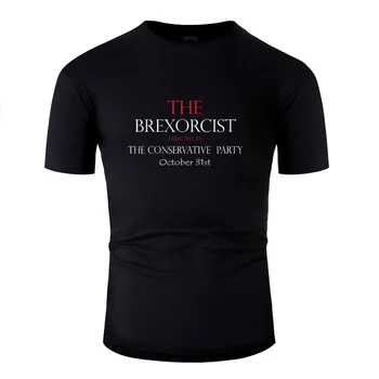 

Custom Cute Top Funny Brexorcist Brexit October T-Shirt Man Cotton O-Neck Tee Shirt Solid Color Size Xxxl 4xl 5xl Hiphop Top