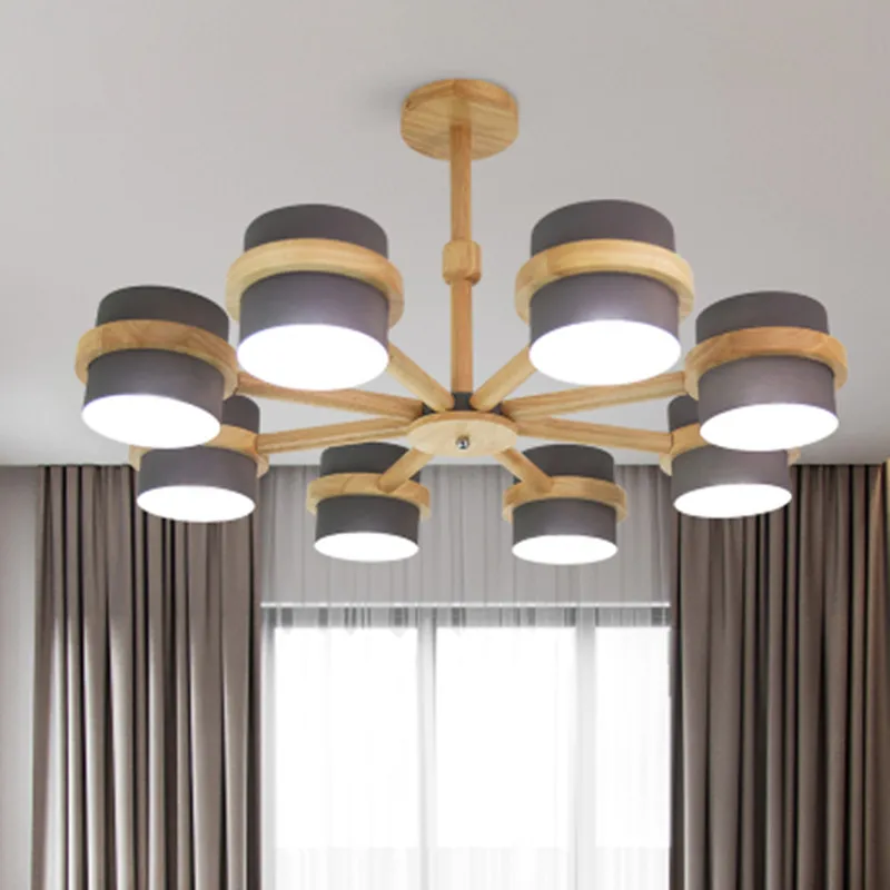 

Nordic Style Designer Makaron LED Pendant Light fixture Colorful Hanging Lamp for Living Room Hall Kitchen Bedroom remotrol