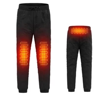 

Male Heating Pants Elastic Waist USB Heated Sports Trousers Skiing Fishing Motorcycle Outdoor Casual Thermal Pants Plus Size 6XL
