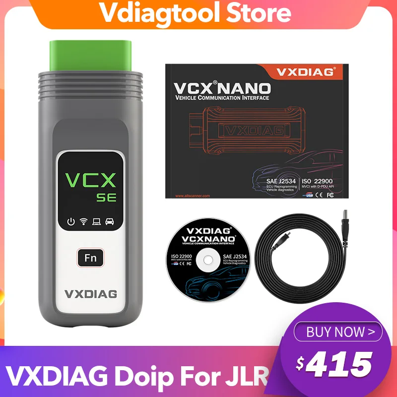VXDIAG VCX SE DoIP PATHFINDER JLR SDD автомобильный диагностический Wi Fi OBD2 сканер для автомобиля