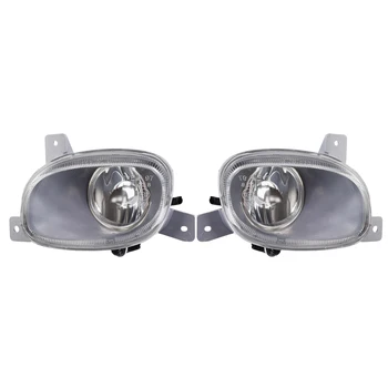 

2x Front Bumper Fog Lights with No Bulbs Pair for Volvo S80 1999 2000 2001 2002 2003 2004 2005 2006 Car Clear Lens Accessories