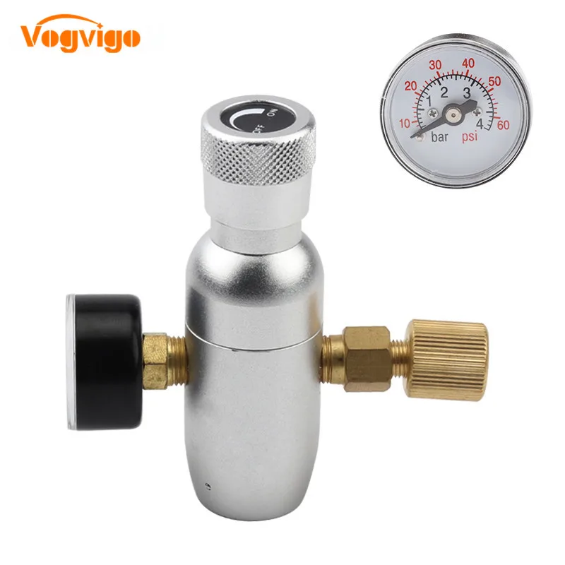 

VOGVIGO Homebrew Regulated CO2 Charger Kit ,3/8" Regulated Portable CO2 Keg Charger for Homebrew Beer Accessories
