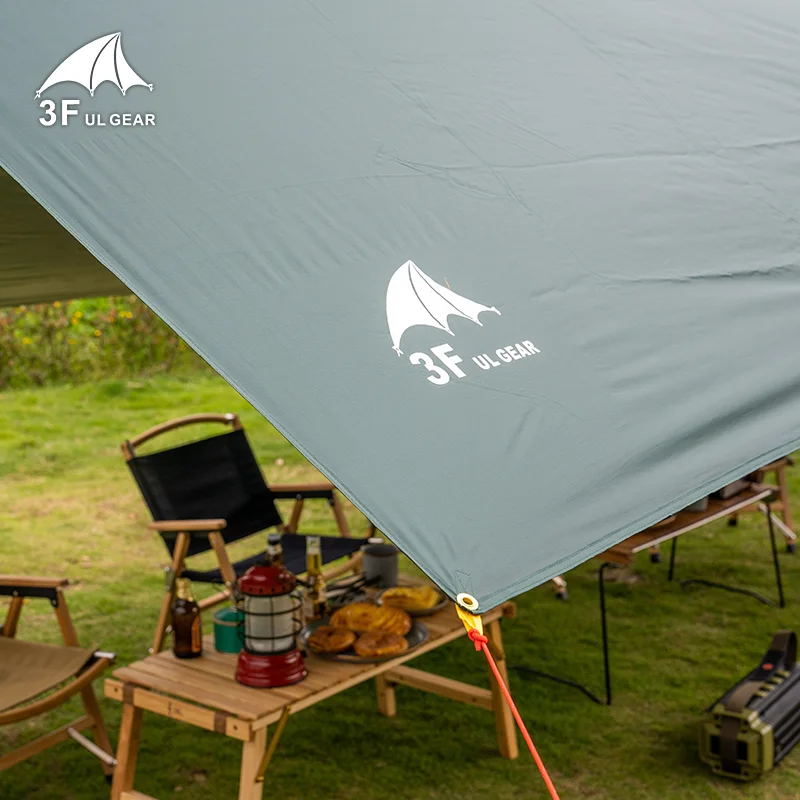 3F UL GEAR Ultralight 210T Silver Tarp Canopy Sunshade Outdoor