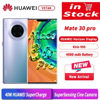 

Global Version Original Huawei Mate 30 Pro Mobile Phone Kirin 990 Android 10.0 HUAWEI Mate 30