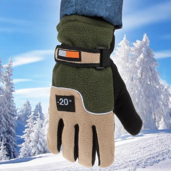 

Winter Warm Fleece Thermal Motorcycle Snow Ski Snowboard Hiking Gloves