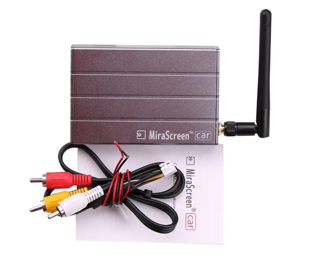 Автомобильный беспроводной WiFi адаптер MiraScreen Airplay Miracast DLNA с gps навигацией для iOS