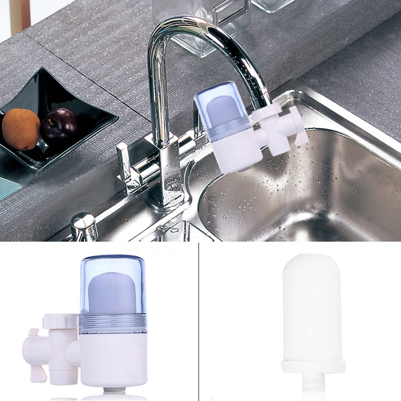 2L/мин моющийся керамический фильтр кран водопроводный очиститель воды два режима воды с 3 интерфейсными разъемами для кухни/ванной комнаты