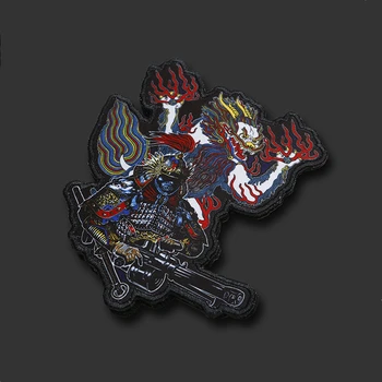 

Tactical Dragon Warrior Great Song Shenwu Army Super Fine Velcro Morale Chapter Sticker For Clothes Backpack DIY Patch Badge