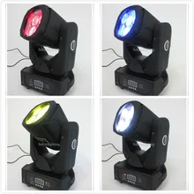 A-1pcs пучка движущихся умер 4x25 Вт супер луч светодиодный движущаяся голова RGBW DJ диско-сценическое освещение светодиодный умывальник