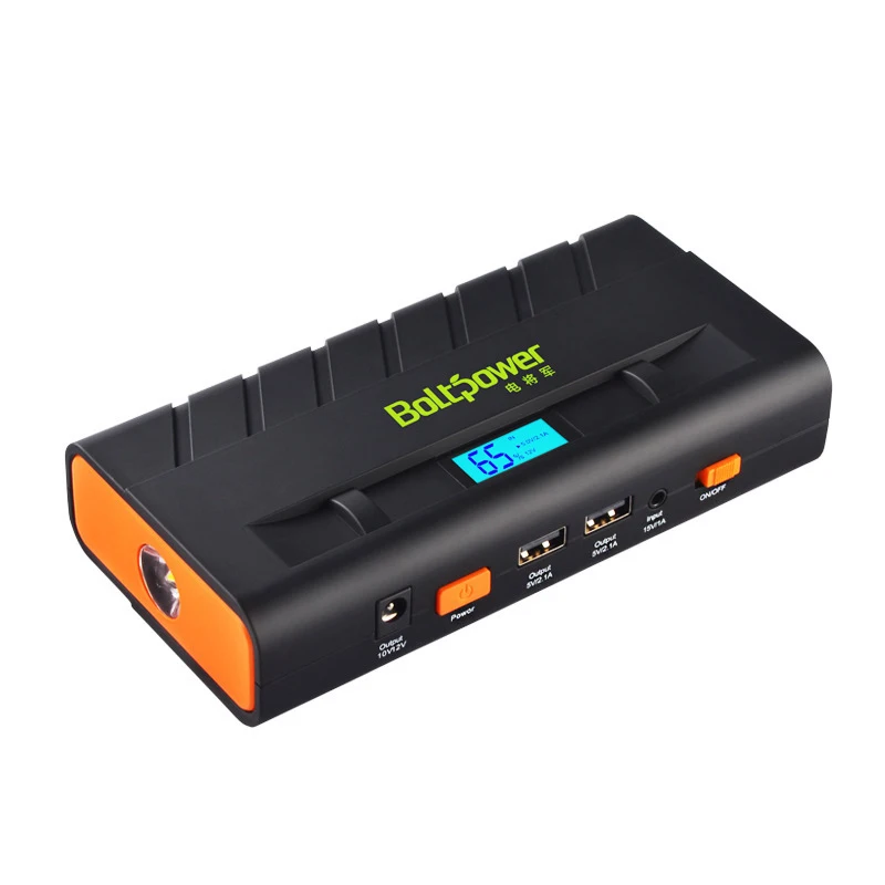 

13600mAh Outdoor Portable Emergency Power Bank USB Car Starter Charger 12V 16V 19V Battery Power Bank Pack Booster