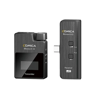 

Comica BoomX-D UC1 2.4G Digital Wireless Microphone System Lavalier Lapel Mic for Type-C Ports Smartphone(Global Free Frequency)