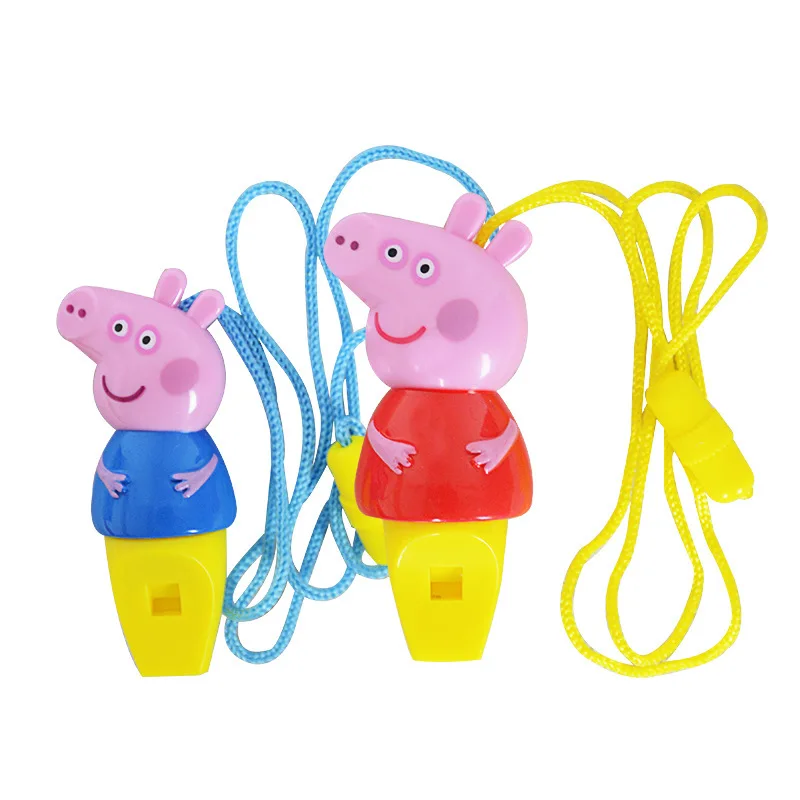 

Genuine Peppa Pig George pepa pig Whistle Educational Toys Children's Whistle Toys peppa pig Birthday Gifts