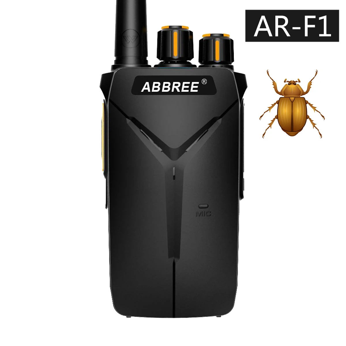 Abbree Ar-f1 Mini Walkie Talkie Portable Radio Station Uhf Band 400-480mhz Ham Radio Communicator Hf Transceiver Handheld - Walkie Talkie