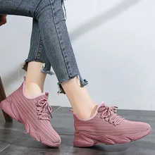 Tenis Feminino 2019 nouveau Design Sport Tennis chaussures femmes athlétique Fitness baskets volant tissé Air maille Net chaussures chaussures de Sport plat(China)