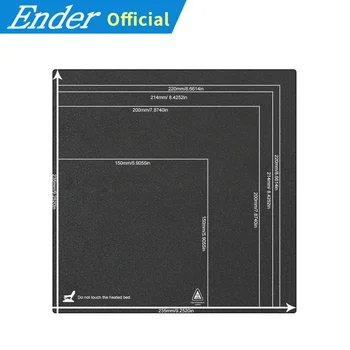 

3D printer Parts Flexible Cmagnet Build Surface Plate Heated Bed Pads Size 235x235mm For Ender-3/CR20/Ender-3 Pro 3D Printer