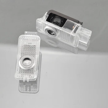 

2Pcs For SKoda Superb 3U Roomster 2006 2007 2008 2009 Octavia 2004 2005 2006 Febia Led Car Door Light Projector Laser Lamp