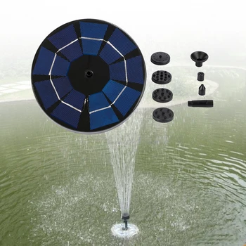 

Mini Solar Fountain Watering kit Power Solar Pump Pool Pond Submersible Waterfall Floating Solar Panel Water Fountain For Garden