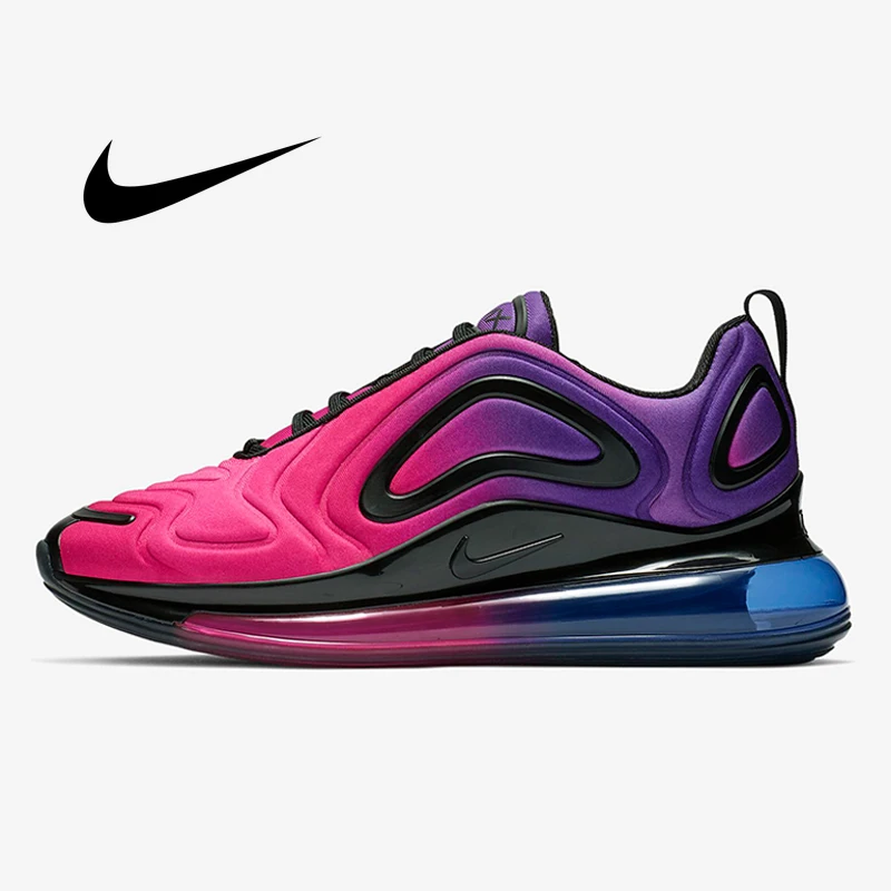 Аутентичные кроссовки для бега для женщин от Nike Air Max 720, Классические Легкие кроссовки для фитнеса градиентного цвета, хорошее качество, AR9293-500
