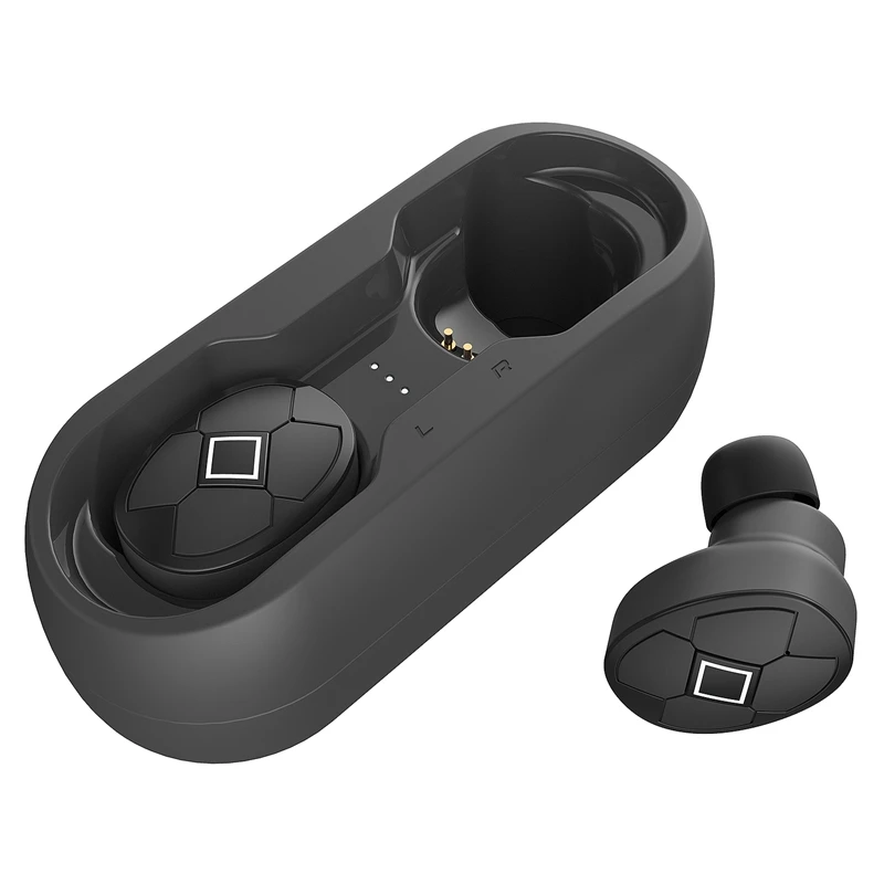 NEW-TWS V5 Bluetooth наушники 5,0 в беспроводные наушники с зарядным устройством Спортивная гарнитура стерео с микрофоном