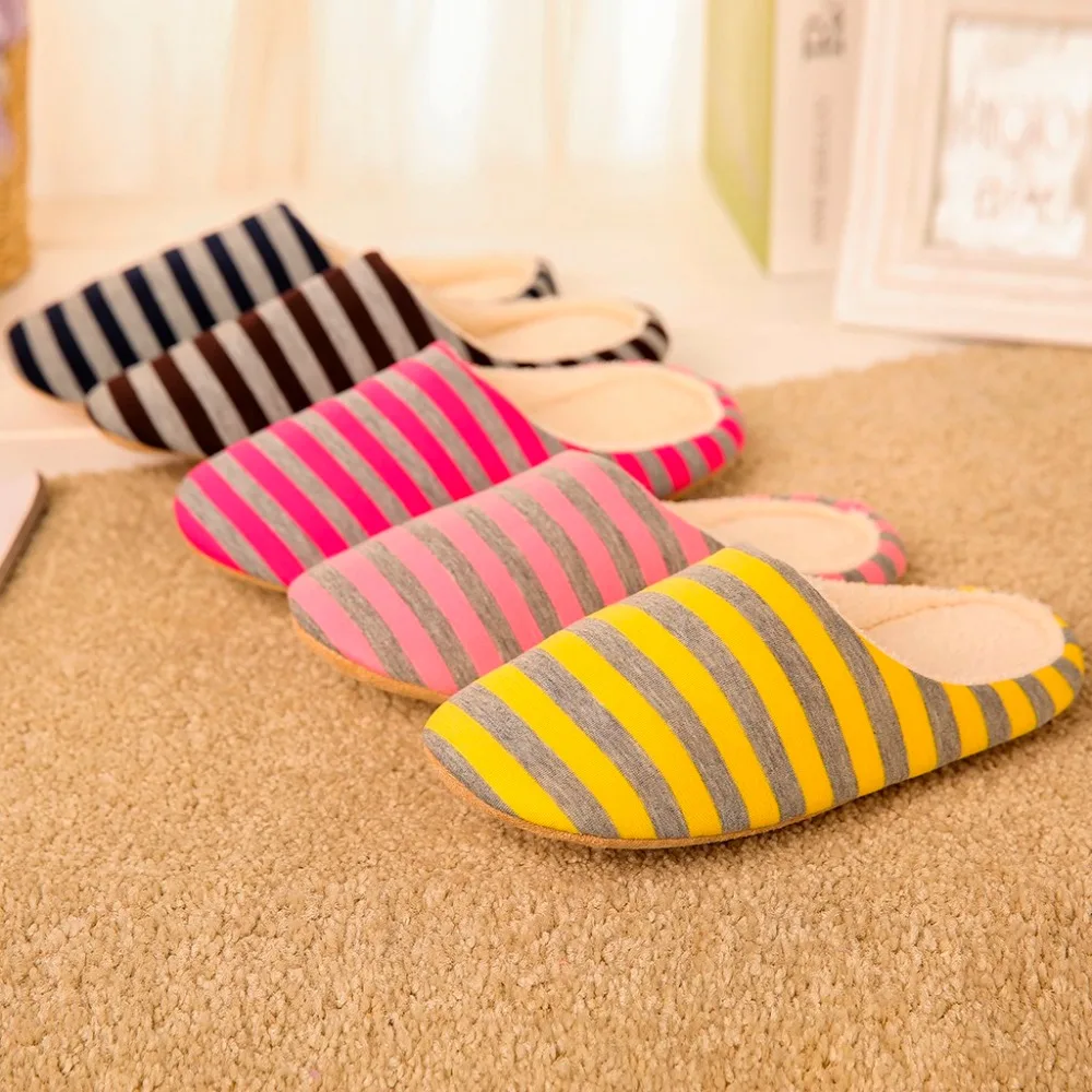 Shoes Woman Slippers Ladies  Warm Home Plush Soft Slippers Anti-slip Winter Floor Bedroom Shoes (9)