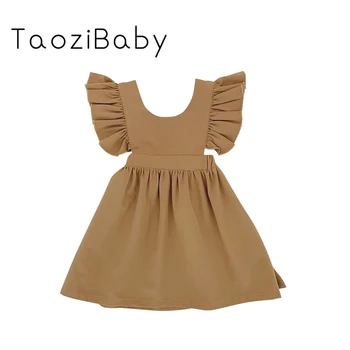 

Children Clothes Dress Girl Dresses 2020 New Kids Lace Back Dresses Spring And Autumn Princess Dress Girls Party Dress Kids