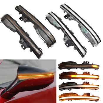 

LED Dynamic Turn Signal Side Mirror Sequential Indicator Blinker Light For Lexus ES XZ10 2019 2020