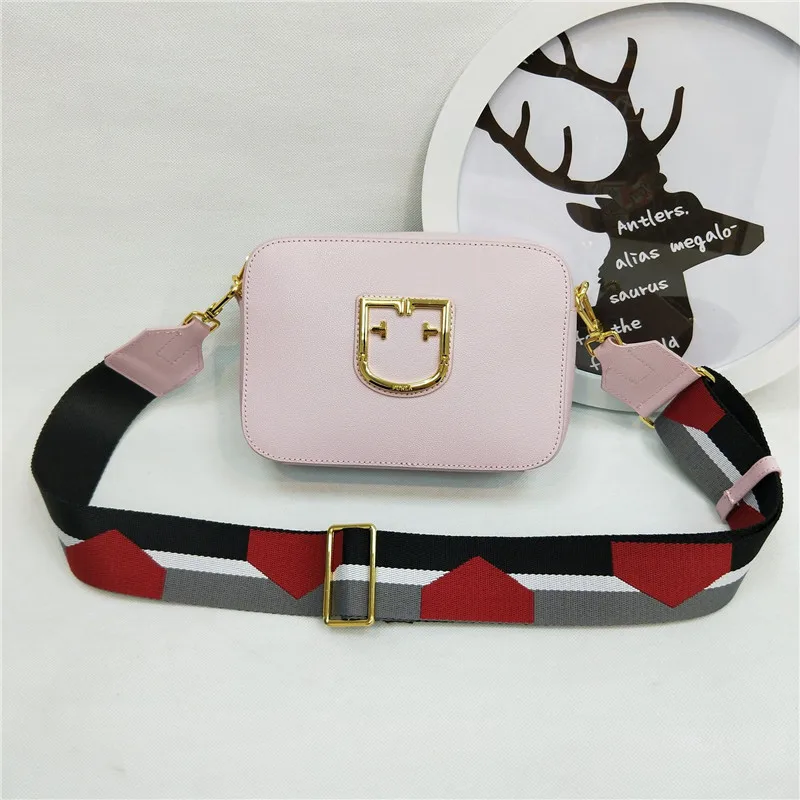 1 Новое поступление, оригинальные женские сумки FURLA, высококачественные розовые меховые сумки, Размер 20 см x 14 см x 7 см - Цвет: 1