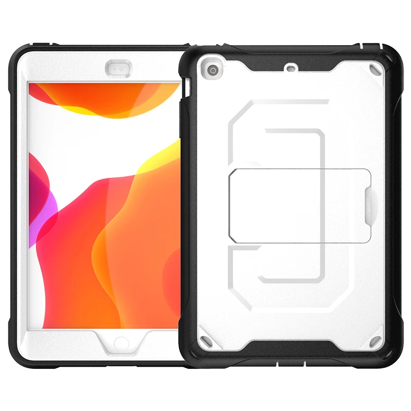 Пластиковая Задняя крышка с подставкой для iPad Mini 1 2 3 противоударный прочный защитный чехол для iPad Mini 5 Mini 4 планшет+ стилус