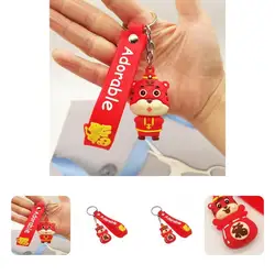 Small Cute Keychain Exquisite Unisex Tiger Pendant Key Ring  Key Ring    Keychain