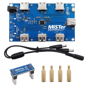 

Manual welding MisTer USB Hub v2.1 board For MisTer FPGA 7 USB Ports