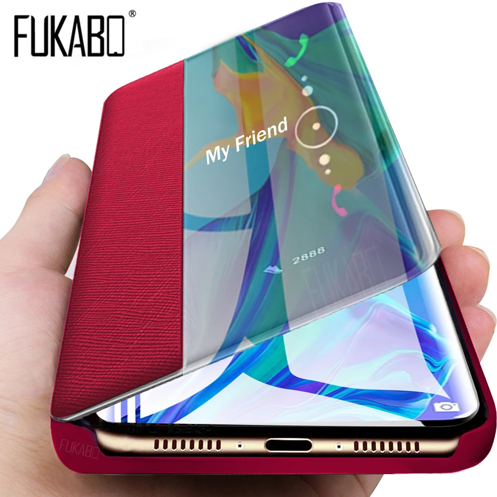 

Smart Protective Phone Case For Huawei P30 Pro P20 pro Mate 20 pro Protector Case For Huawei P30 P20 Mate 20 Close wake case