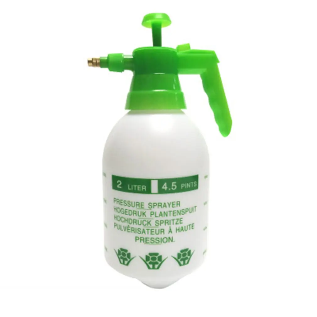 Pump Action Bottle Garden Pressure Sprayer Adjustable Nozzle With Pressure Release Valve Watering Can Watering Device
