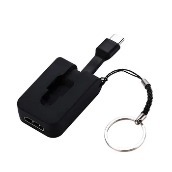 

Chargers Adapte Sams ung Type-C To HDMI Mini 4K HD Adapter For Huaw ei Portable Key Chain Adapter Universal Fast Chargering-L819