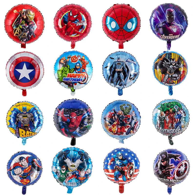 Воздушный шар из фольги Marvel мстители украшение для дня рождения фигурки игрушки