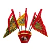 Taoist Magic Ware of Taiwan Version, Small Size, Five Color Flag, Painted, Eight Diagrams, Flag Base, Taoist Embroidery Crafts 6