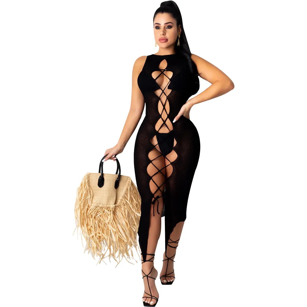 2020 свитер шерстяное кружевное платье с дырками Длина рукава стиль (см) Тип узора