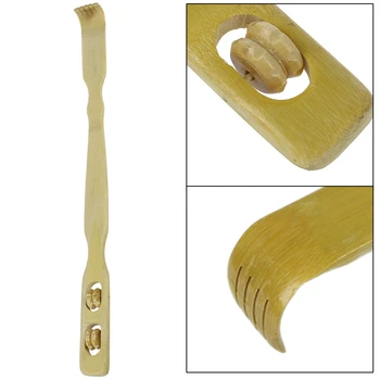 

Bamboo Back Scratcher Massager Roll Aid Stick-Body Itch Scratching Long Wooden Back Scraper Telescoping Itch Product