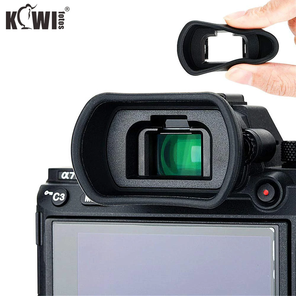 photo studio lighting kit Soft Long Camera Eyecup Viewfinder Eyecup Eyepiece for Sony A7 A7II A7M3 A7R A7RII A7RIII A7RIV A7S A7SII A9 Replaces FDA-EP18 tripod light stand