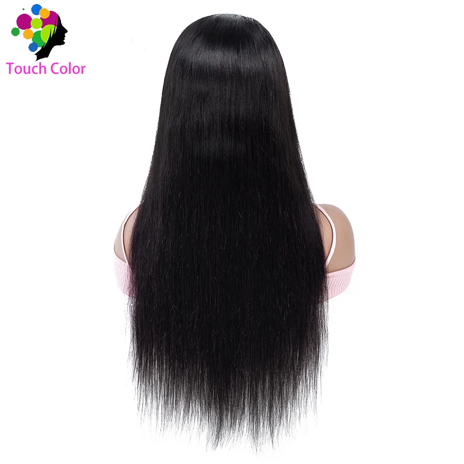 Touch 13*4 прямые человеческие волосы на кружеве для черных женщин Remy 10-30 дюймов 150% плотность бразильские человеческие волосы на кружеве парики