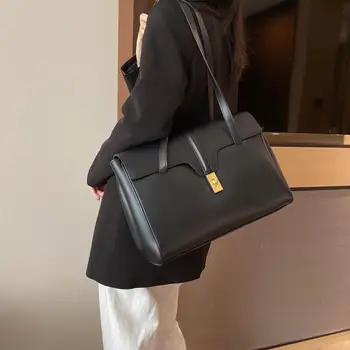 

2020 New soft16 soft leather large capacity tote bag underarm travel lady girl shoulder fashion trend handbag