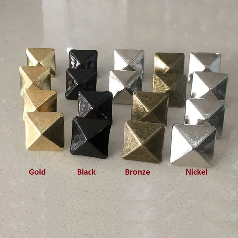 200PCS/Lot Square Antique upholstery nails Nail Decorative studs Tacks Pyramid Umbrella | Обустройство дома
