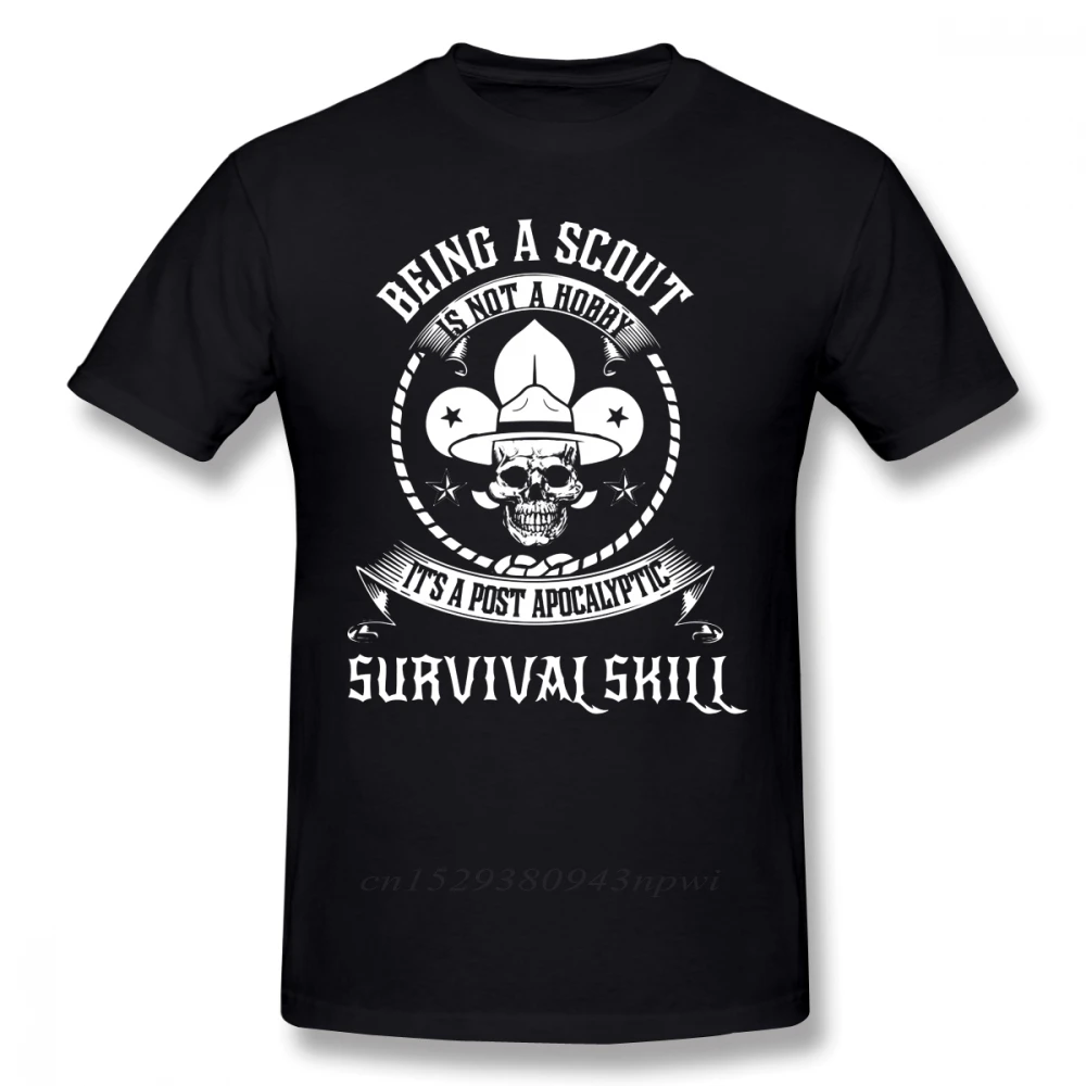 Maglietta Boy Scout Maglietta Da Scout Maglietta Da Uomo A Maniche Corte Maglietta Con Stampa In Cotone Moda Divertente