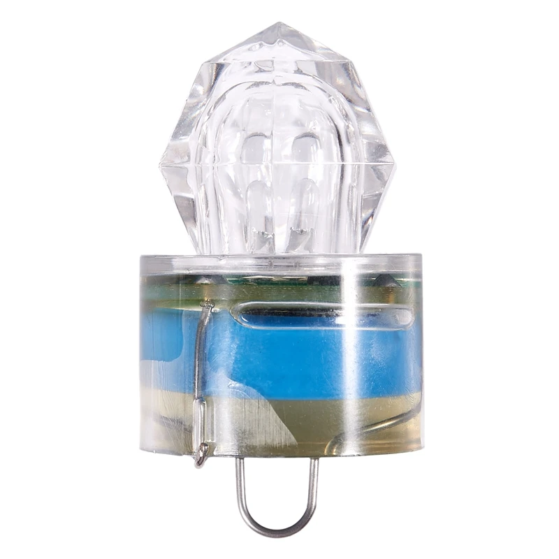 Глубинный светодиодный светильник для подводной ловли кальмаров, приманки, алмазные лампы с глубоким падением