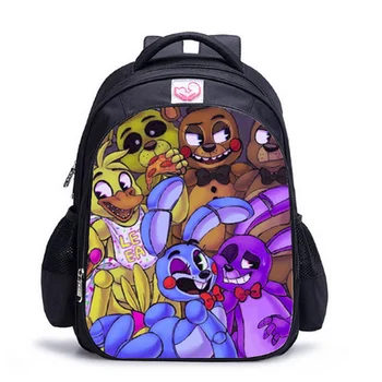 

Five Nights At Freddy's Schoolbag For Boys Girls Cartoon Backpacks Primary School Bag for Teenager Kids Mochila Escolar