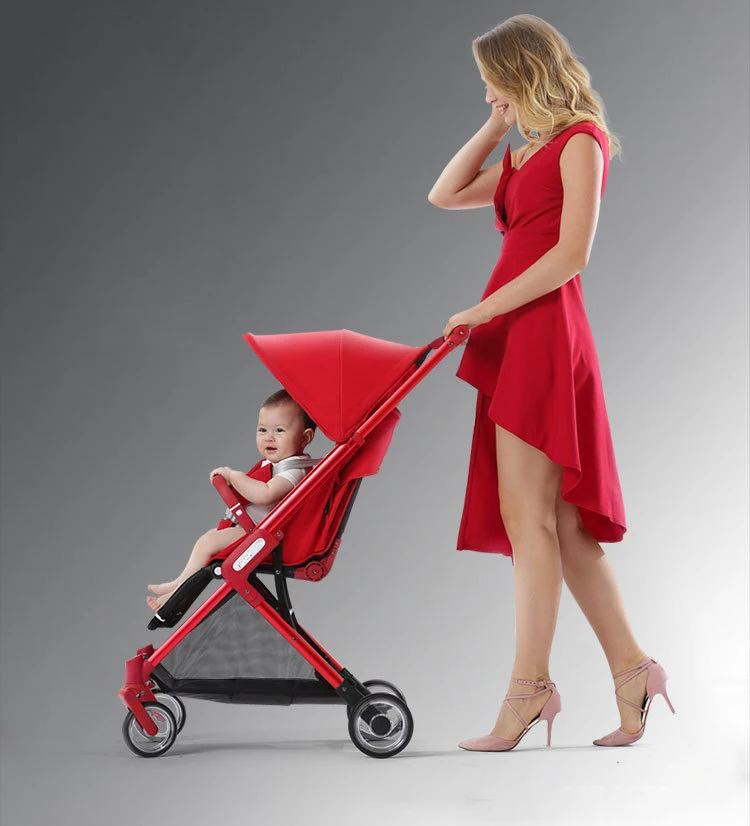 Perfect Baby Bicycle Stroller Simple and Lightweight Adjustable Folding Cart 10