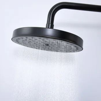

Bathroom Accessory Black Oil Rubbed Brass 7.7 inch Round Rain Shower Heads Lh010